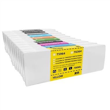 700ml 7700 Epson d 3000 7900 9900 7910 9910用の互換性のあるインクカートリッジ