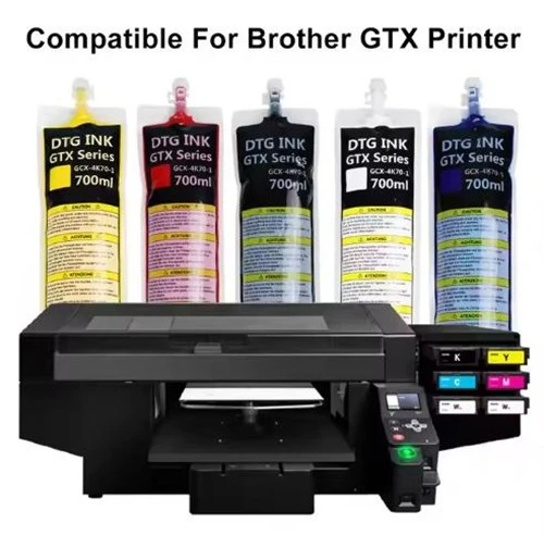 700ML Textile Ink Bag For Brother GTXPRO Series