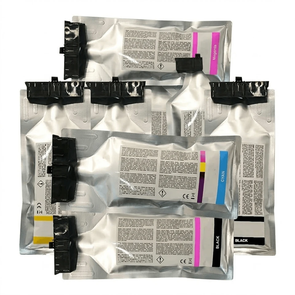 Premium 500ML TE2 Ink Bag With Chip For Roland Eco Solvent Printer Ink Supplies factory